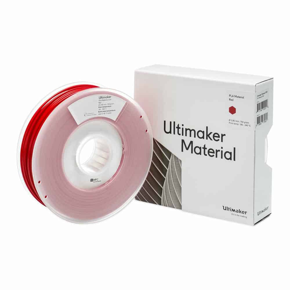 (image for) Red PLA M0751 3D Printer Filament 750g